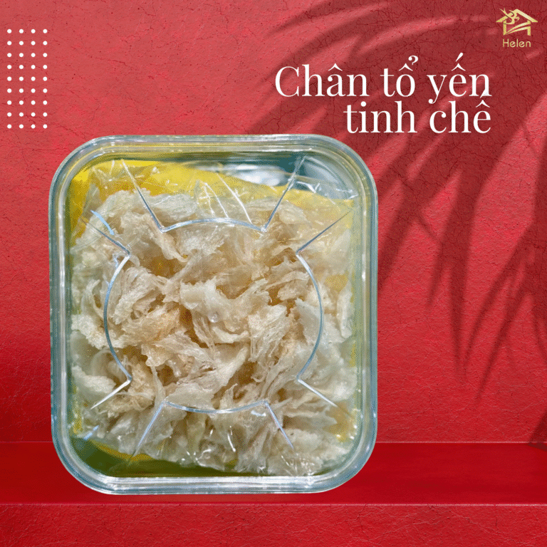 Chân Yến Tinh Chế 100g – Sợi Yến Sạch, Nguyên Chất, Giàu Dinh Dưỡng