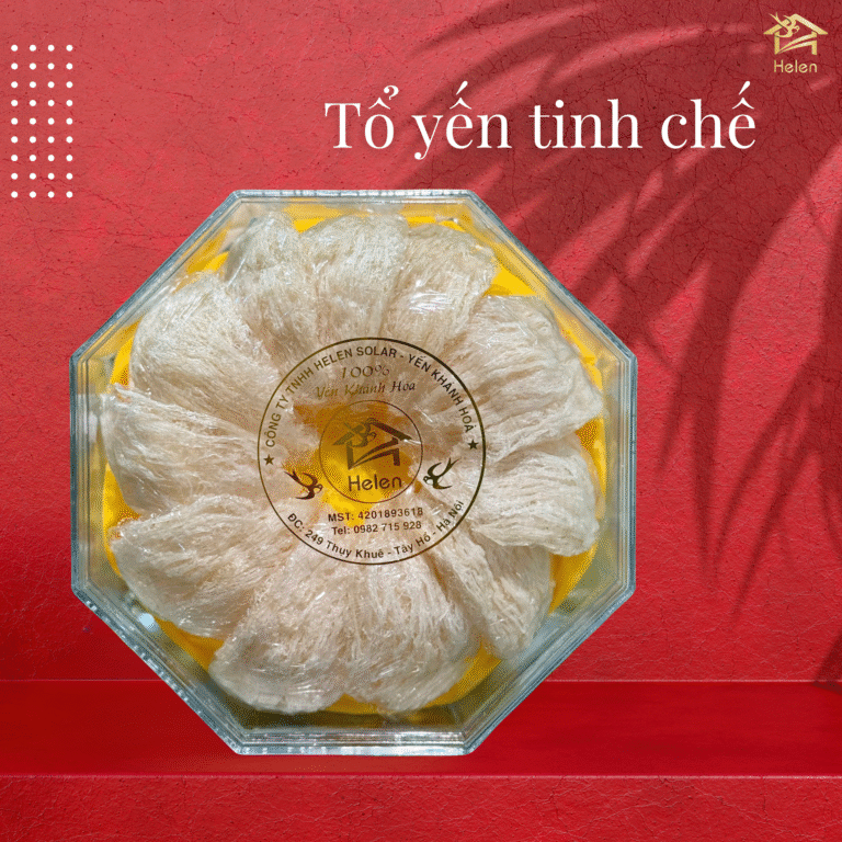 Tổ Yến Tinh Chế 100g – Nguyên Chất, Cao Cấp, Bổ Dưỡng